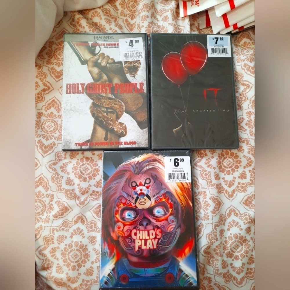 Horror Movie DVD Collection 3 New